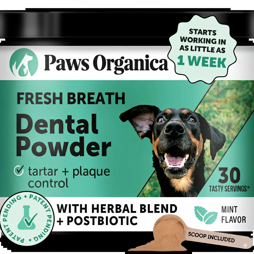 Vet-Recommended Dental Powder
