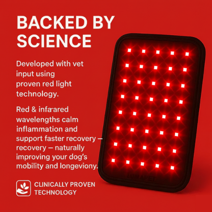 Vet-recommended Red Light Mat.